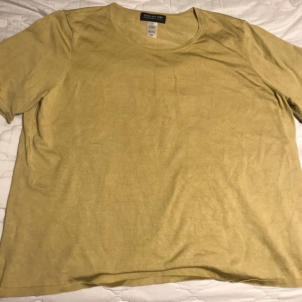 Sage Green Silk Shirt